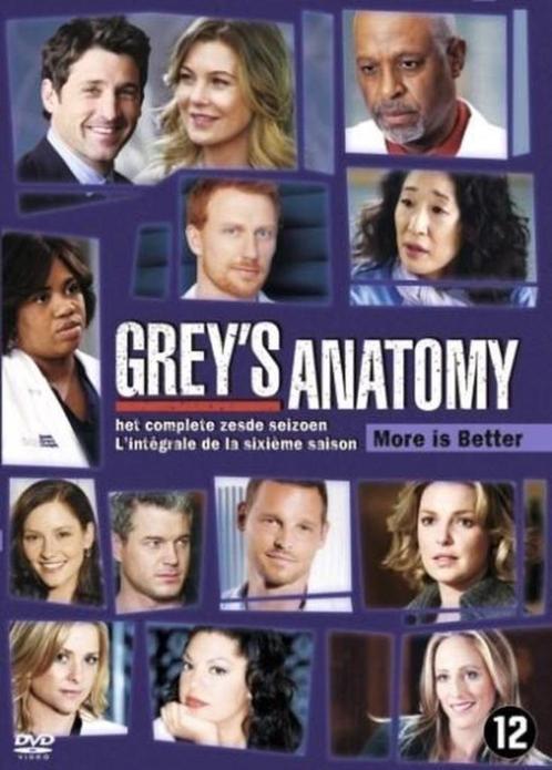 GREY''S ANATOMY - SEIZOEN 6, Cd's en Dvd's, Dvd's | Tv en Series, Nieuw in verpakking, Drama, Boxset, Vanaf 12 jaar, Ophalen of Verzenden