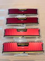 Quad Channel 4x4go ddr4 corsair vengeance 2133 cl13 (2400XMP, Computers en Software, RAM geheugen, Ophalen of Verzenden, Zo goed als nieuw