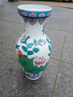 Chinese vaas H 32 cm, Huis en Inrichting, Gebruikt, Overige kleuren, Aardewerk of Porselein, Ophalen of Verzenden