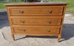 ancienne commode en chêne, Ophalen, Gebruikt, 100 tot 150 cm, Eikenhout