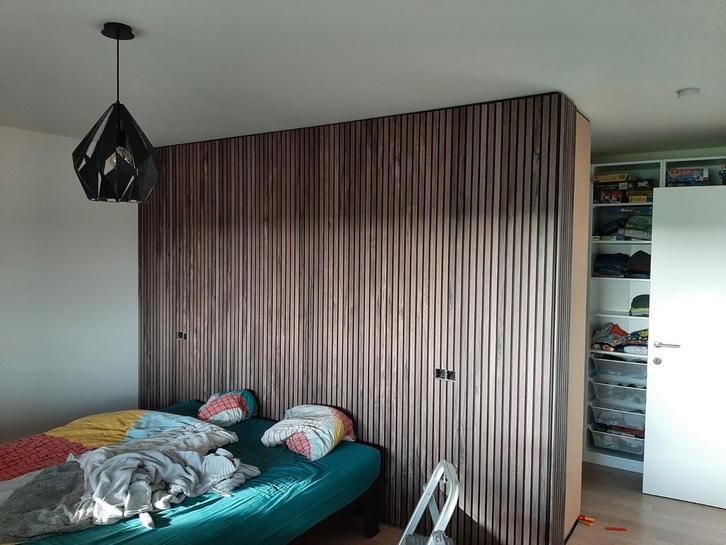 Latt wandpaneel "Castle oak"., Doe-het-zelf en Bouw, Platen en Panelen, Ophalen