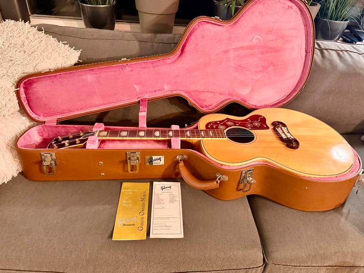Gibson SJ200 Standard True Vintage, Muziek en Instrumenten, Snaarinstrumenten | Gitaren | Akoestisch, Zo goed als nieuw, Ophalen