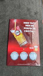 Cristal alken reclamebord blik nieu mw nog verpakt, Enlèvement ou Envoi
