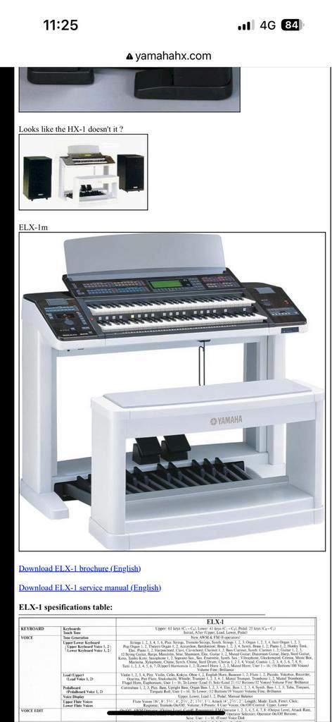 Unieke orgels prive collectie yamaha, Muziek en Instrumenten, Orgels, Zo goed als nieuw, Orgel, 2 klavieren, Ophalen