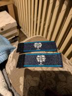 Hoofdinspecteur politie schouder hulzen, Verzamelen, Militaria | Algemeen, Ophalen of Verzenden, Rijkswacht, Embleem of Badge