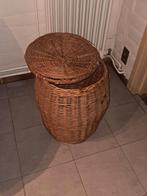 Rieten mand, Ophalen, Mand