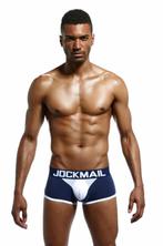 Uitverkoop Jockmail aan - 50%: Boxer Navy 411, Vêtements | Hommes, Sous-vêtements, Bleu, Jockmail, Envoi, Boxer