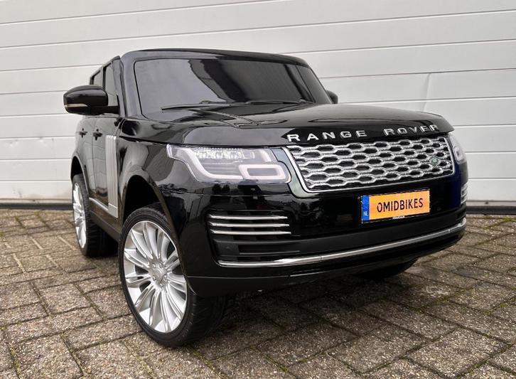 Range Rover 2 persoons metallic zwart Bluetooth - Afst. NIEU, Kinderen en Baby's, Speelgoed | Buiten | Accuvoertuigen, Nieuw, Ophalen of Verzenden