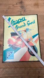 Wandbord retro Vespa, Antiek en Kunst, Ophalen