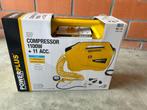 Powerplus POWX1706 Compressor - 1100W - 8 bar, Ophalen, Mobiel, 6 tot 10 bar, Zo goed als nieuw