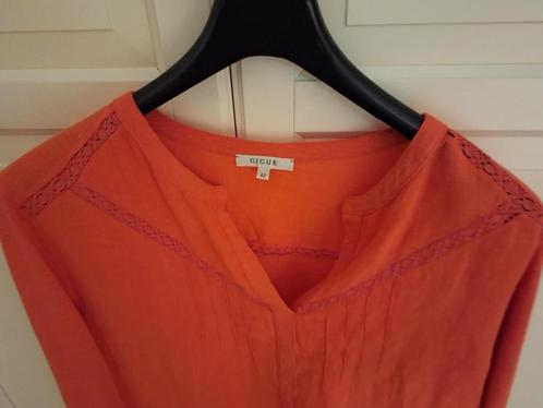 Heel toffe zomerbloes dames, Gigue NIEUW, Kleding | Dames, Blouses en Tunieken, Nieuw, Maat 42/44 (L), Rood, Ophalen of Verzenden