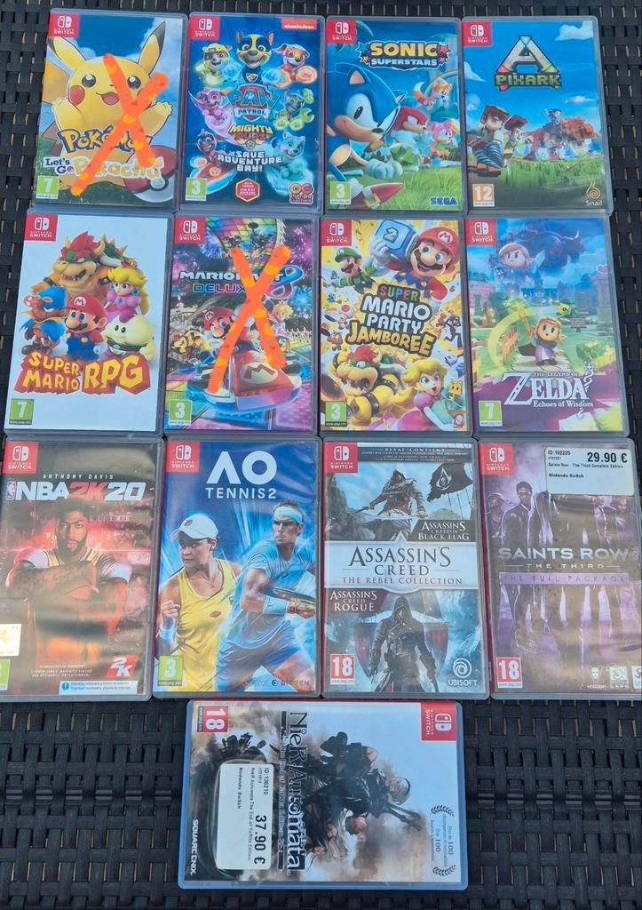 Switch-games en accessoires in uitstekende staat, Games en Spelcomputers, Games | Nintendo Switch, Zo goed als nieuw, Ophalen of Verzenden