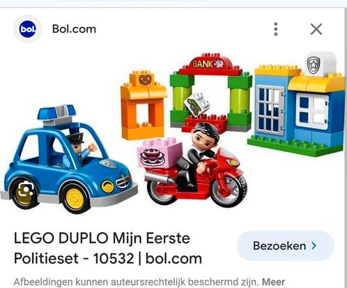 Duplo mijn eerste politieset 10532, Kinderen en Baby's, Speelgoed | Duplo en Lego, Gebruikt, Duplo, Complete set, Ophalen of Verzenden