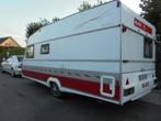 mooie KABE BRILIANT 490-LENGTEBED,grote toiletruimte+tent-, Caravans en Kamperen, Caravans, Rondzit, Vast bed, Bedrijf, Kabe