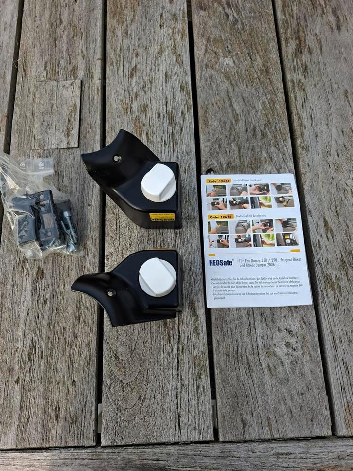 HEO SAFE deursloten., Caravans en Kamperen, Mobilhome-accessoires, Zo goed als nieuw, Ophalen of Verzenden