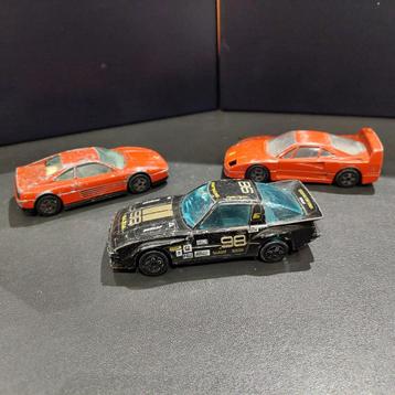 BURAGO - mazda RX7 + 2 Ferrari, Enlèvement ou Envoi, Utilisé, Voiture, Autres marques