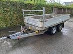 Aanhanger kipper, geremd /  3.5 ton Saris PK40, Auto diversen, Aanhangers en Bagagewagens, Ophalen, Gebruikt