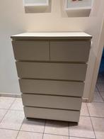 Ladenkast IKEA MALM 6 laden wit, Huis en Inrichting, Ophalen, Zo goed als nieuw