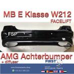 W212 Facelift AMG Achterbumper Mercedes E Klasse + diffuser, Auto-onderdelen, Gebruikt, -, Ophalen of Verzenden, Achter