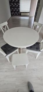 Table et chaises, 4 tot 6 stoelen, Gebruikt, Ophalen of Verzenden
