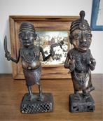2 bronzen beelden uit Benin, Ophalen of Verzenden