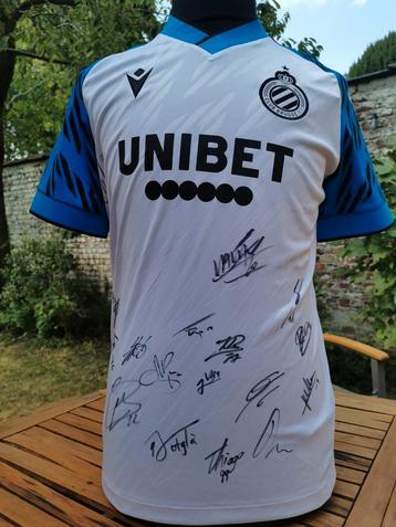 Witte trui Club Brugge gesigneerd seizoen 2022-2023 beschikbaar voor biedingen