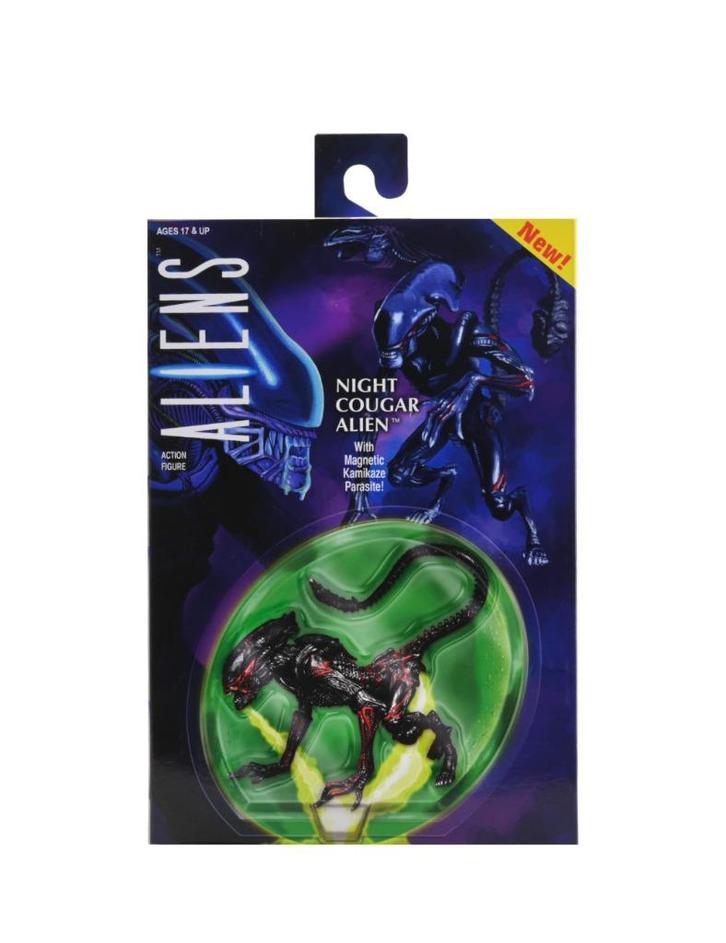 NECA Aliens - Tribute Night Cougar Alien figure 23cm, Verzamelen, Poppetjes en Figuurtjes, Nieuw, Verzenden
