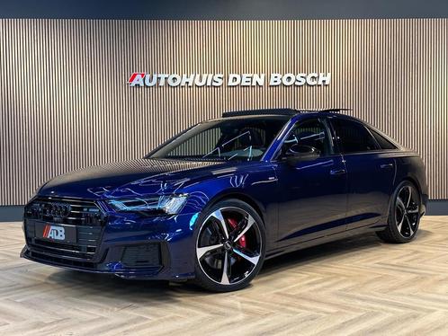 Audi A6 Limousine 55 TFSI e Quattro Competition 367PK S Line, Auto's, Audi, Bedrijf, Te koop, A6, 360° camera, 4x4, ABS, Achteruitrijcamera