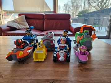 Paw Patrol voertuigen en figuren beschikbaar voor biedingen