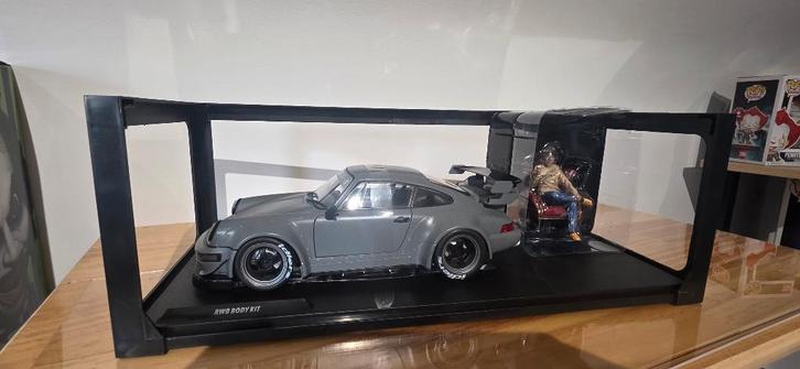 ② Kit RWB pour Porsche 911 avec figurine Nakai 1/18 Solido — Voitures ...