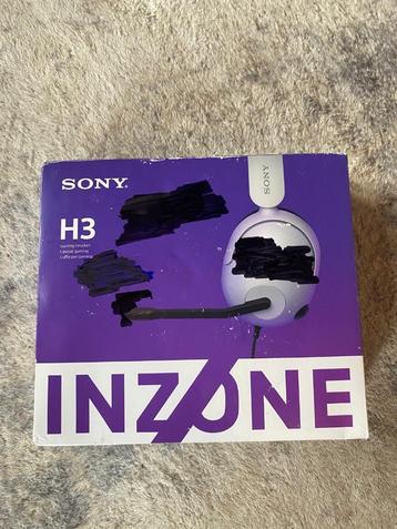 Sony Inzone H3-gamingheadset, voor PC/PlayStation 5, wit beschikbaar voor biedingen
