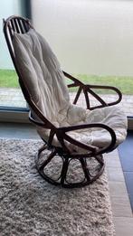 Rotan zetel, Huis en Inrichting, Fauteuils, Ophalen, Zo goed als nieuw