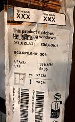 Vervangstukken Velux gordijn GGU, GPU,GHU: S06, Moins de 100 cm, Enlèvement, Utilisé, 50 à 100 cm