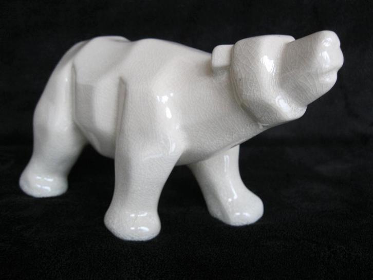 IJsbeer jong Art Deco ijsbeercub '1930, Antiquités & Art, Antiquités | Céramique & Poterie, Enlèvement