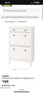 Schoenenkast Ikea HEMNES, Huis en Inrichting, Kasten | Schoenenkasten, Ophalen, Zo goed als nieuw