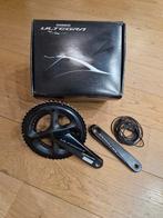 Capteur de puissance D/G, powermeter, Shimano Ultegra, Fietsen en Brommers, Fietsonderdelen, Racefiets, Crankstel of Pedalen, Shimano