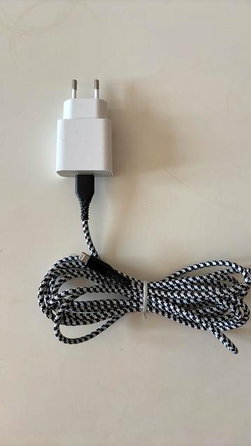 Apple oplader voor smartphone/iPad kabel 3 m als nieuw beschikbaar voor biedingen