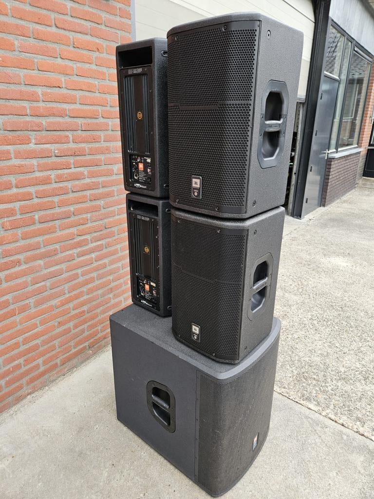 Gereviseerde professionele JBL PRX actieve speakerset, Muziek en Instrumenten, Versterkers | Keyboard, Monitor en PA, Gebruikt