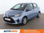 Toyota Yaris 1.5 Hybrid Collection (bj 2015, automaat), Auto's, Parkeersensor, Blauw, 5 zetels, Hybride Elektrisch/Benzine