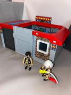 Caserne pompiers Playmobil, Kinderen en Baby's, Speelgoed | Playmobil, Ophalen of Verzenden, Gebruikt