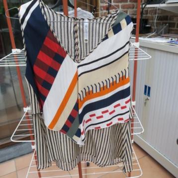 Speciaal topje zijde nieuw print Pianurastudio mt 40 (it44) beschikbaar voor biedingen