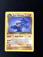 Dark machamp 1st edition non holo team rocket, Ophalen of Verzenden, Zo goed als nieuw, Losse kaart