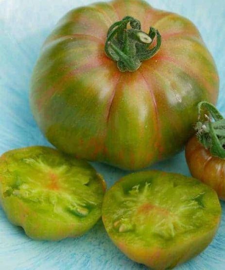5 graines de tomate Cherokee Lime Stripe, Jardin & Terrasse, Bulbes & Semences, Graine, Printemps, Plein soleil, Envoi