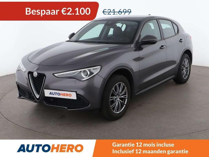 Alfa Romeo Stelvio 2.0 Turbo Super Q4 (bj 2019, automaat), Auto's, Alfa Romeo, Te koop, Stelvio, 4x4, ABS, Achteruitrijcamera