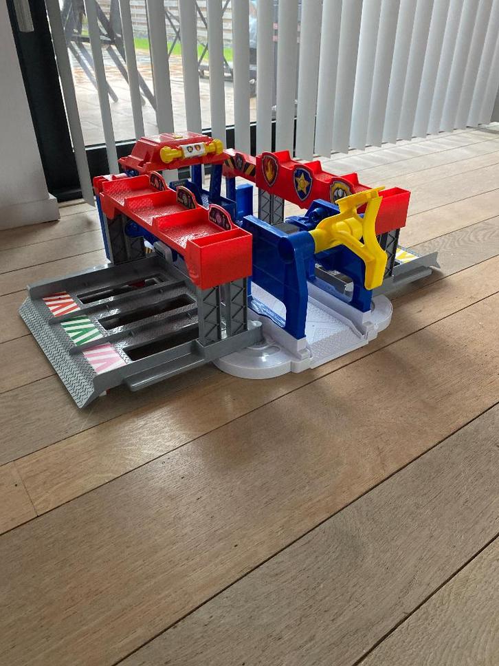 Paw patrol big truck pups highway hq, Kinderen en Baby's, Speelgoed |Speelgoedvoertuigen, Gebruikt, Ophalen