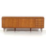 Vintage mid century Scandinavisch design dressoir teak '60, Huis en Inrichting, Teakhout, Zo goed als nieuw, 200 cm of meer, Minder dan 100 cm