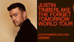 Justin Timberlake Sportpaleis 3 Aug. 2x tickets, Tickets & Billets, Concerts | Chanson française, Deux personnes, Août