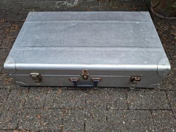 Vintage Verlin Brussels Aluminium  XXL pilotenkoffer beschikbaar voor biedingen