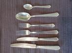Couverts en métal plaqué argent, 36 pièces, Ophalen, Gebruikt, Overige materialen, Overige typen