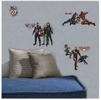 Avengers Muurstickers Civil War - RoomMates, Décoration murale, Enlèvement ou Envoi, Neuf